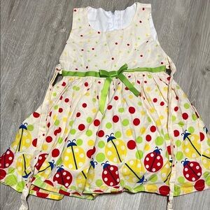 Colorful Polka Dot Ladybug Dress